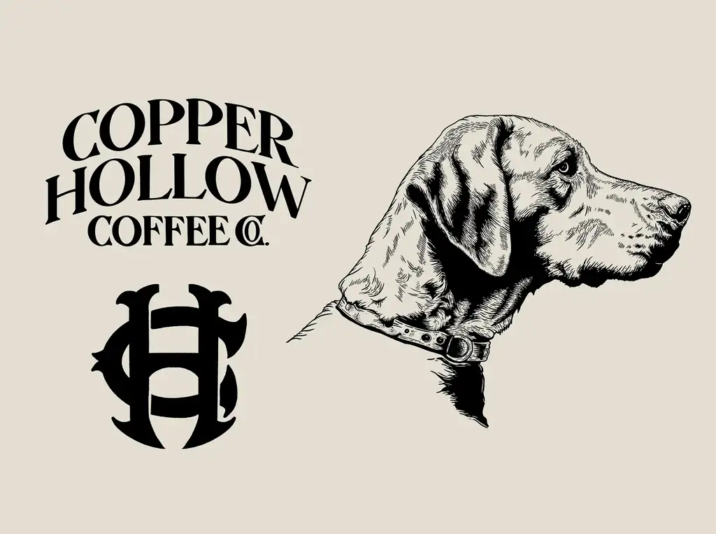 Copper Hollow Coffee Co Brand Kit