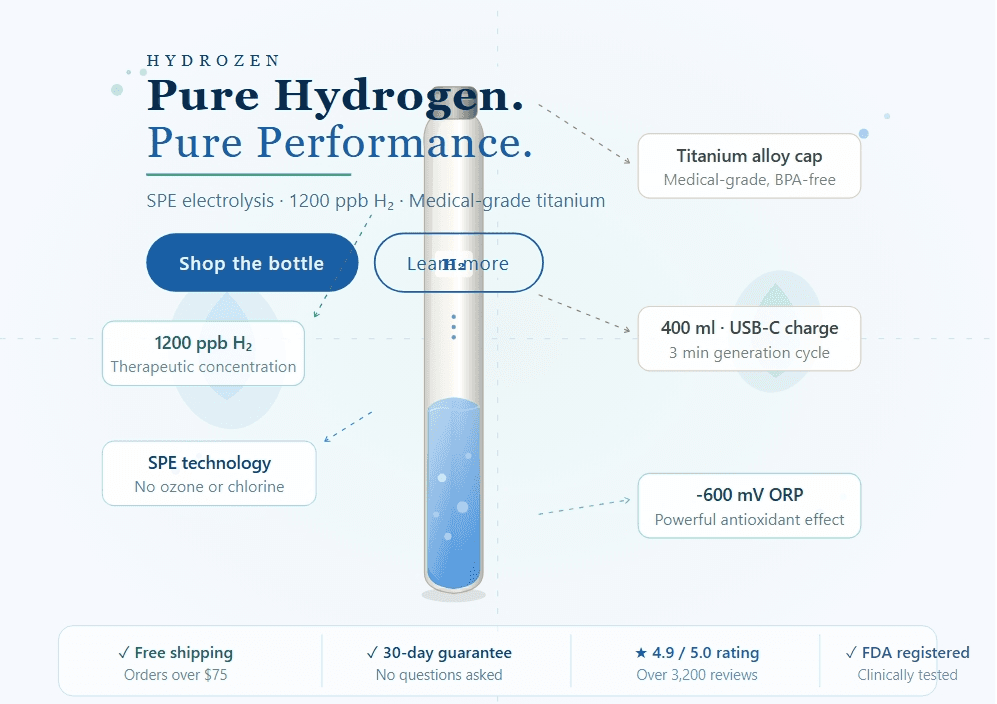 Hydrogen Water Bottle Brand