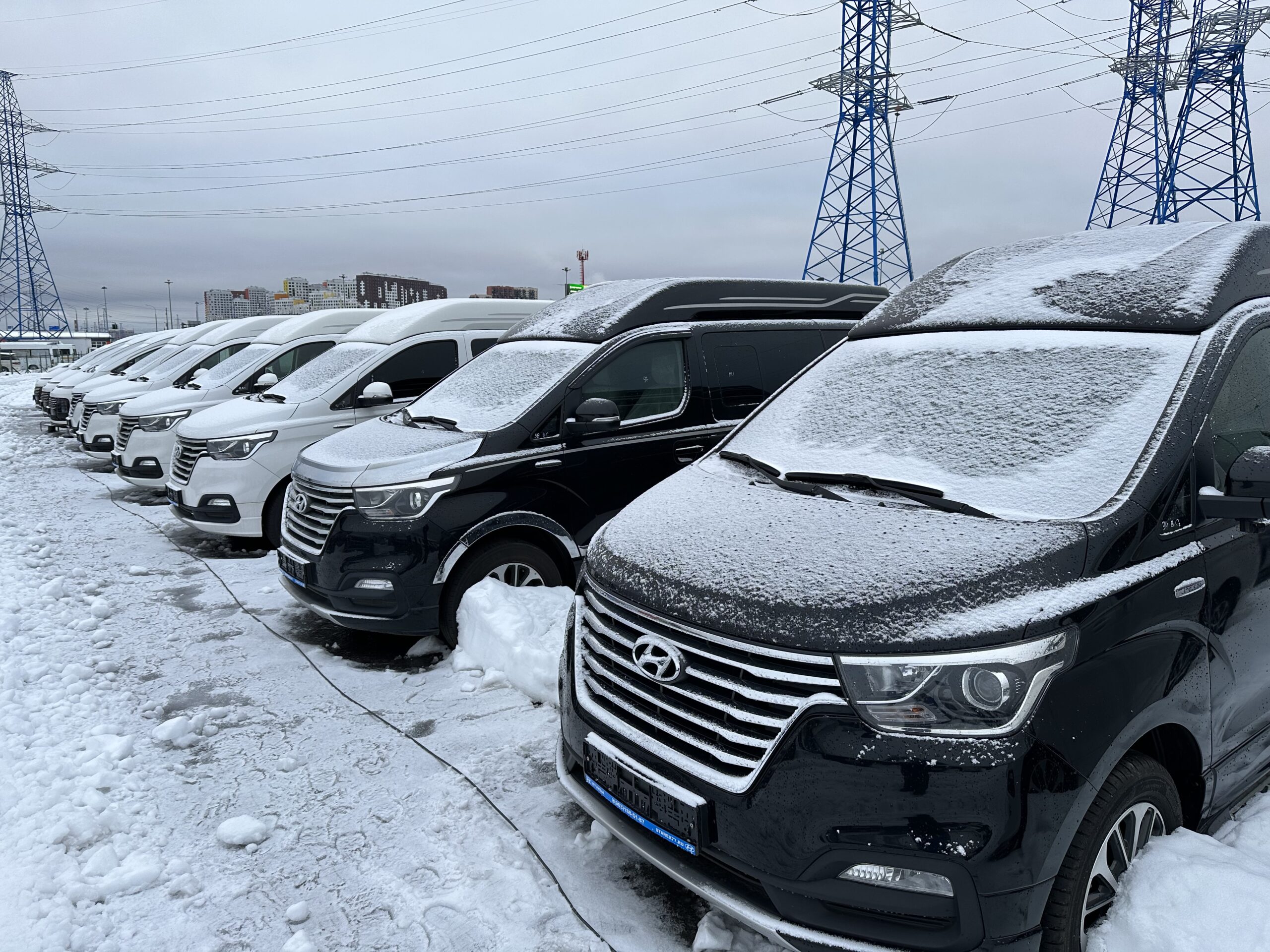 A grid of website sections