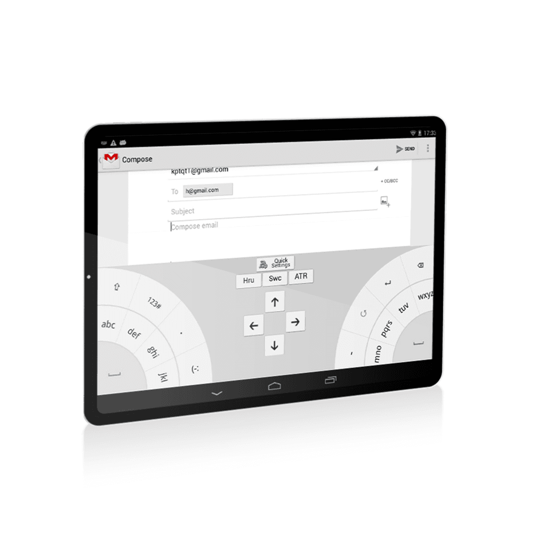 Adaptxt Tablet Keypad