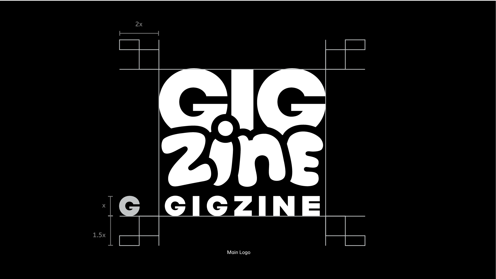 GIGzine logo guide