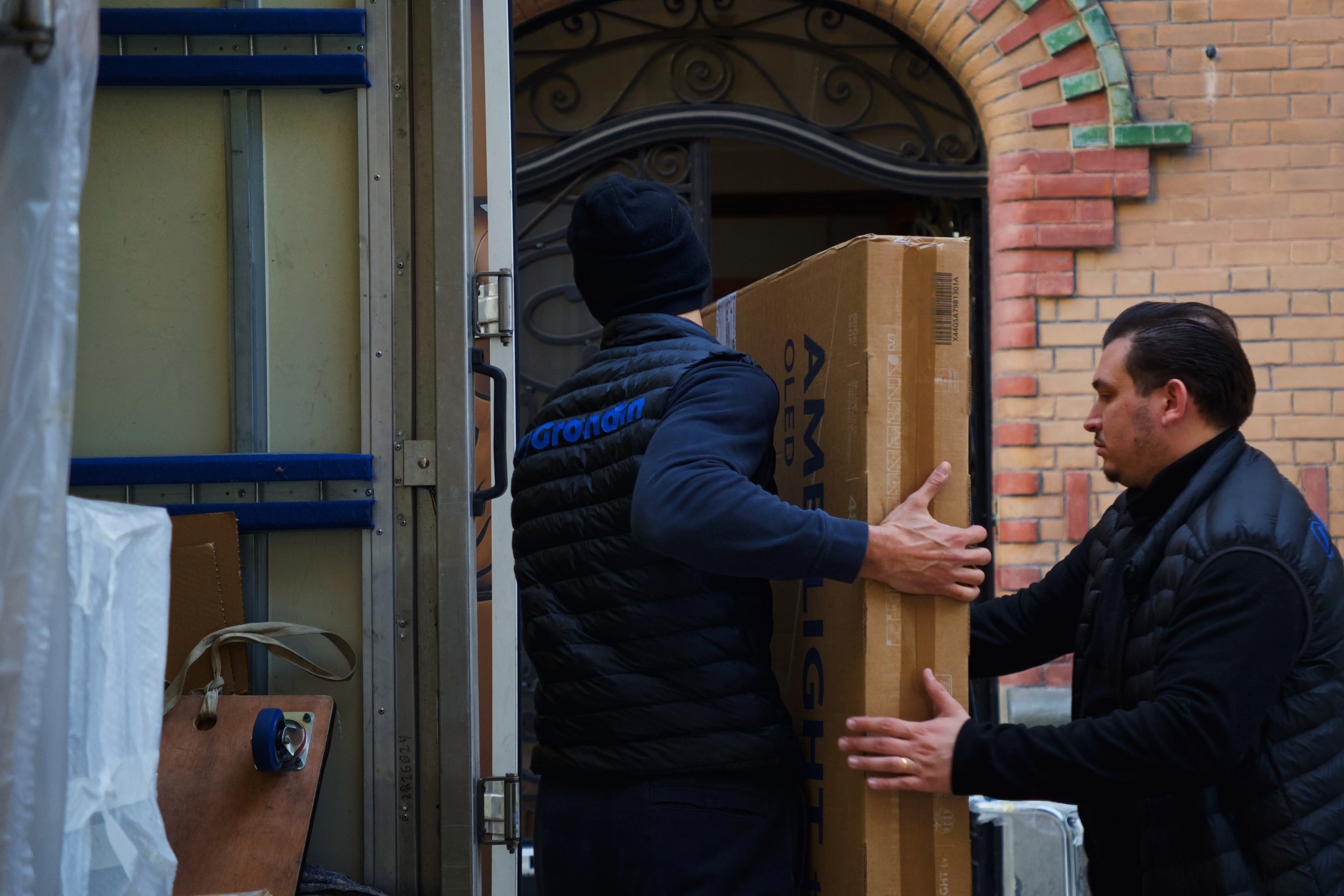 Grondin demenagement service carton