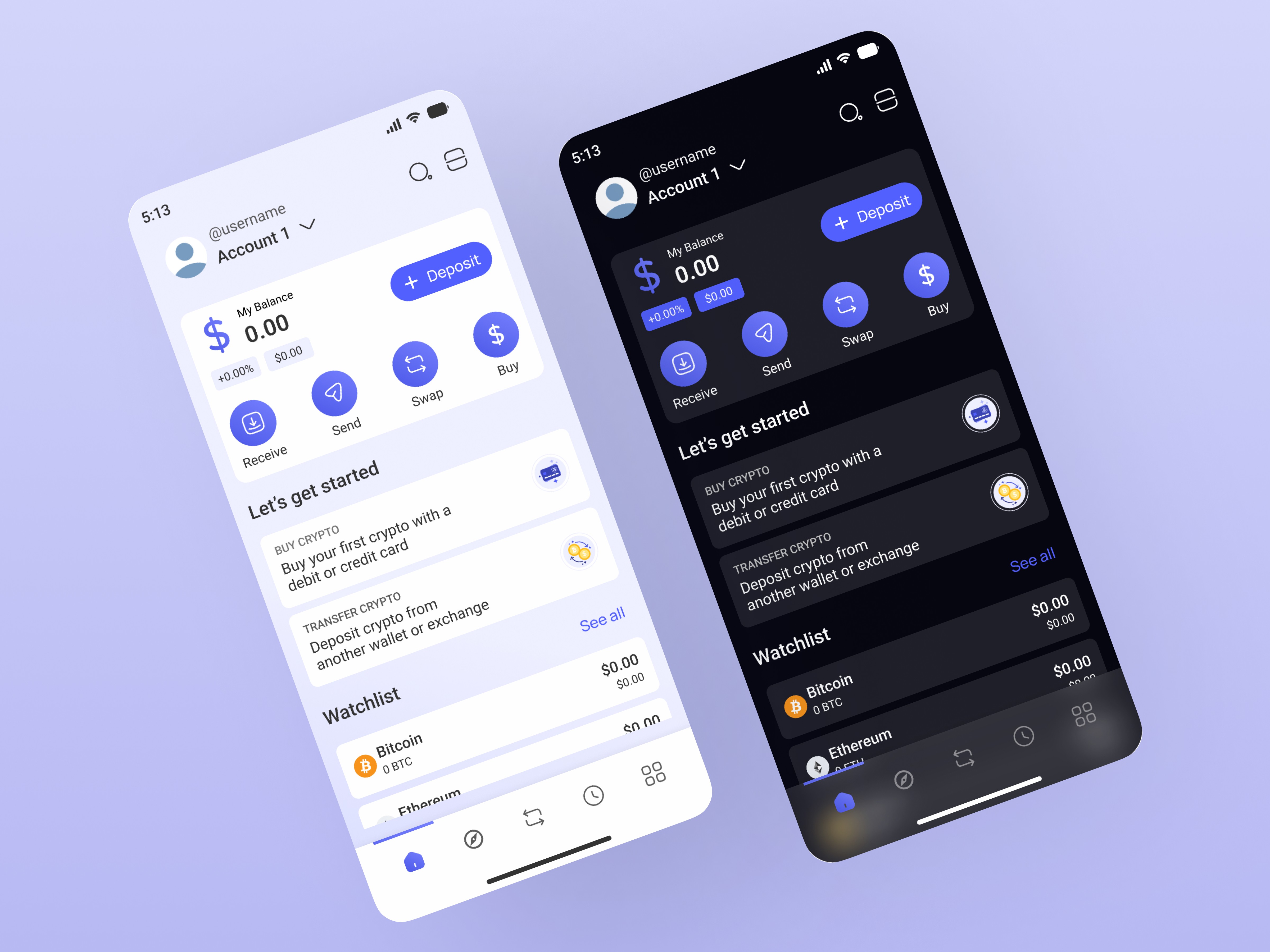Home page_ Dark and light mode