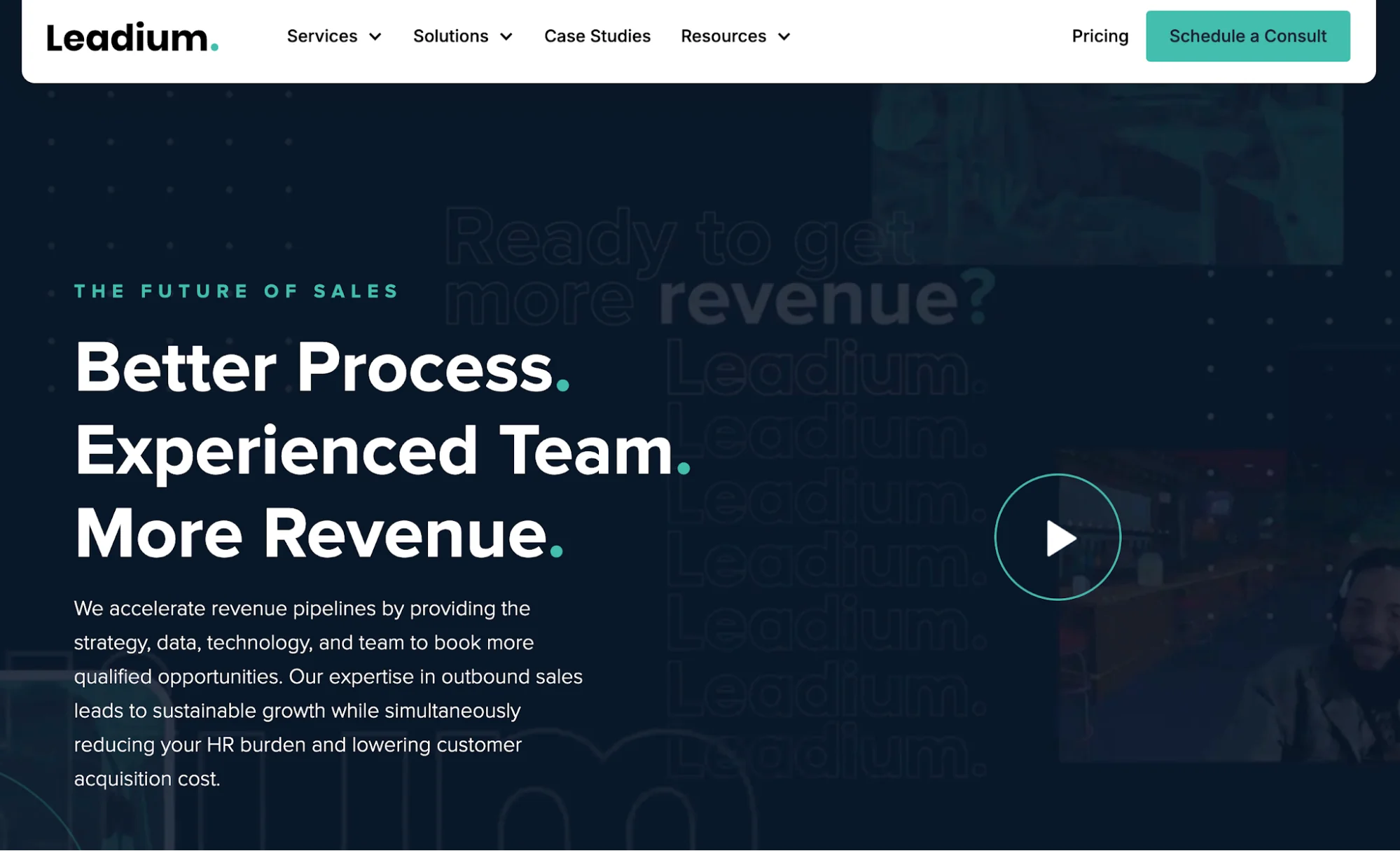 ledium: data-first lead generation agency alternative to Nerdy Joe