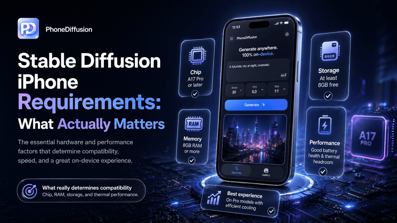Stable Diffusion iPhone Requirements: What Actually Matters