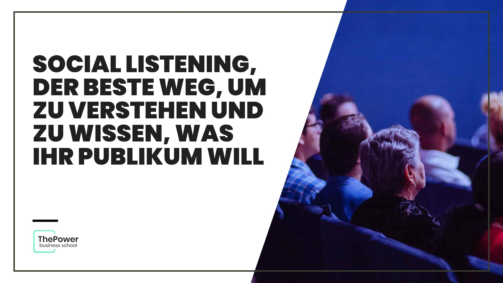 Social Listening, der beste Weg, um zu verstehen und zu wissen, was Ihr Publikum will