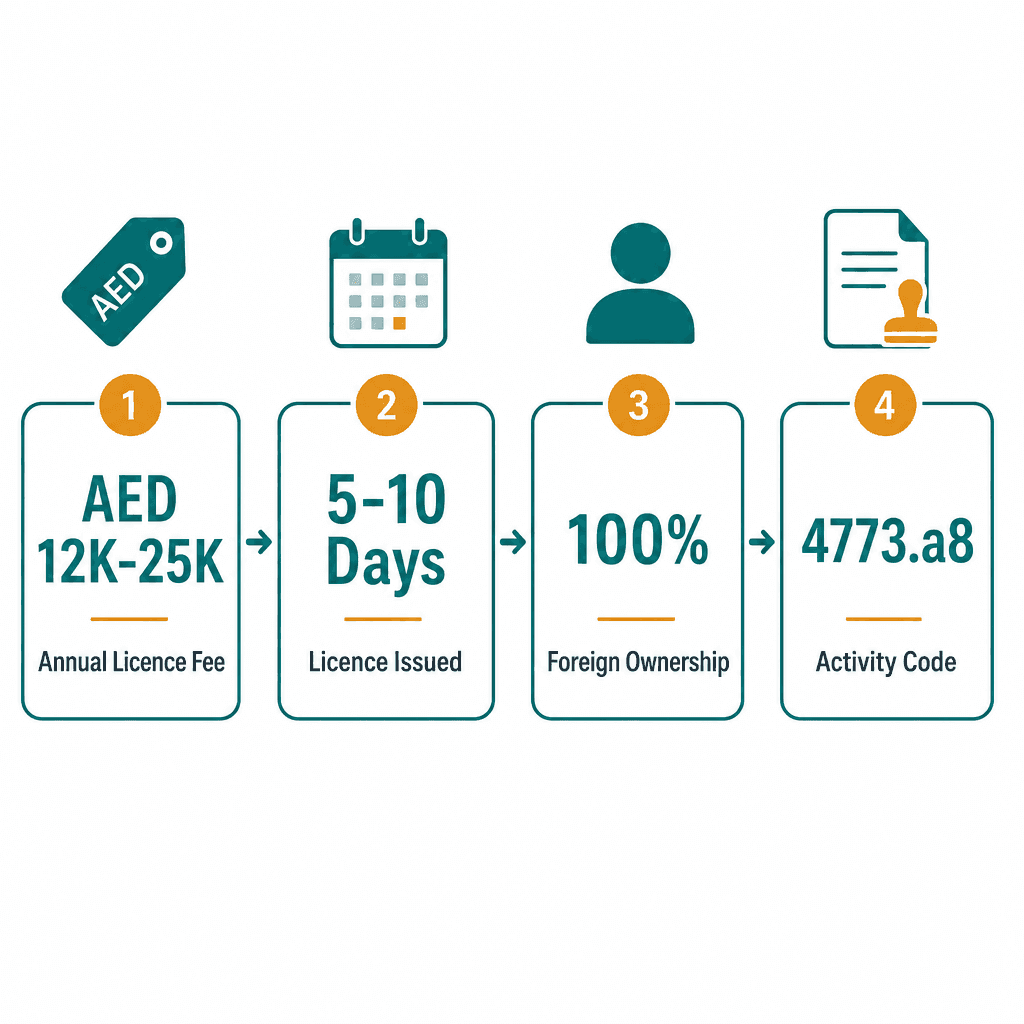 Infographic: Pest Control Equipment Trading License in Dubai