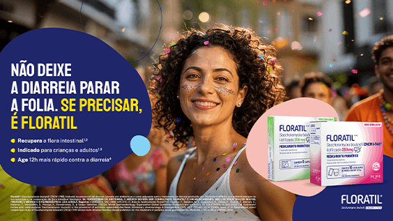 Campanha publicitária do Floratil no Carnaval
