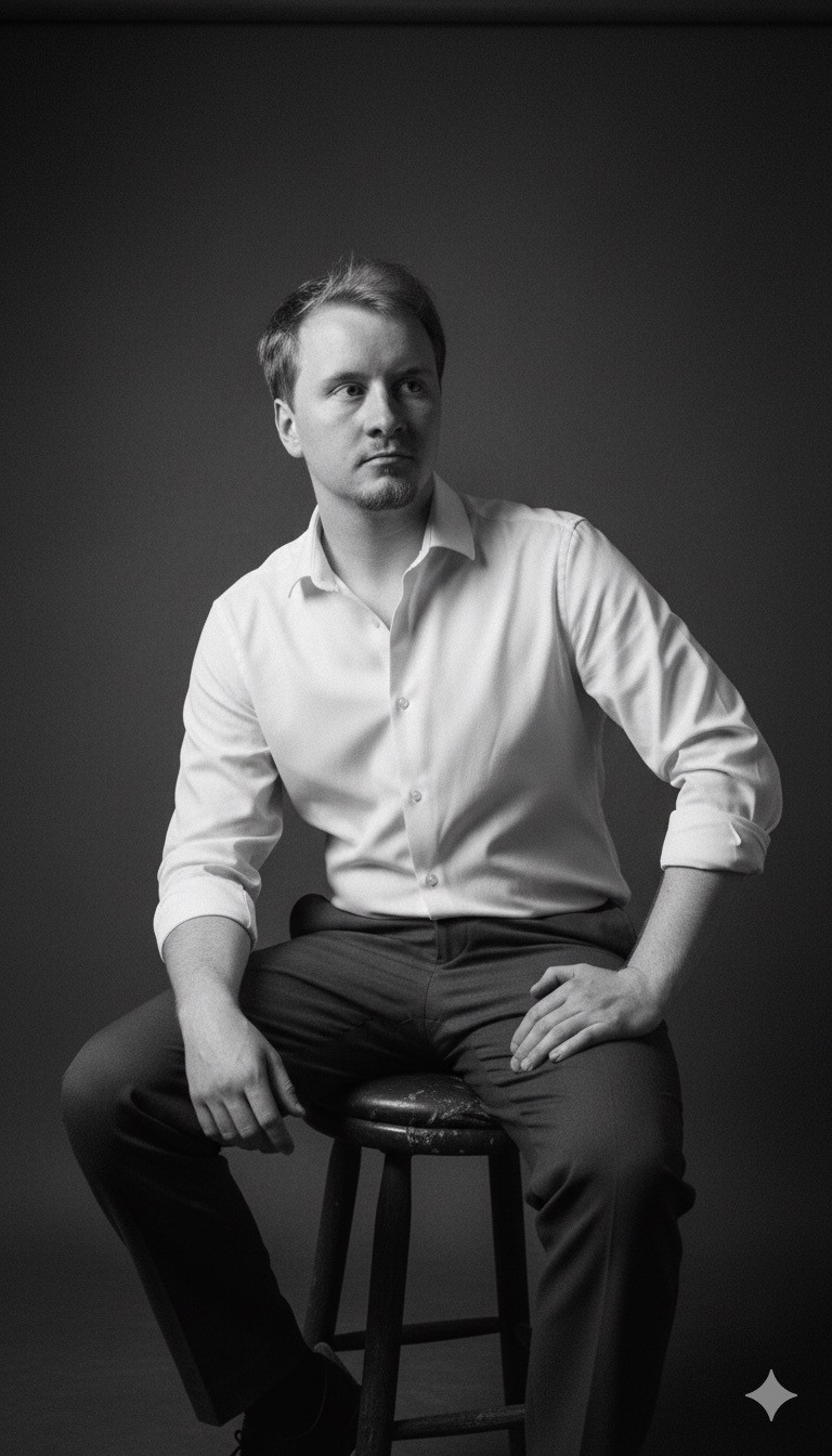 Portrait of portfolio creator