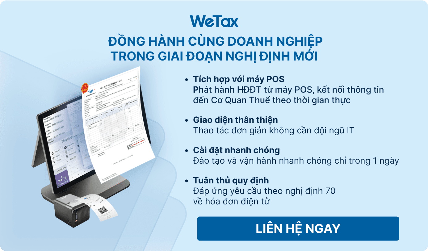 WeTax - Đồng hành cùng hộ kinh doanh trong giai đoạn nghị định mới