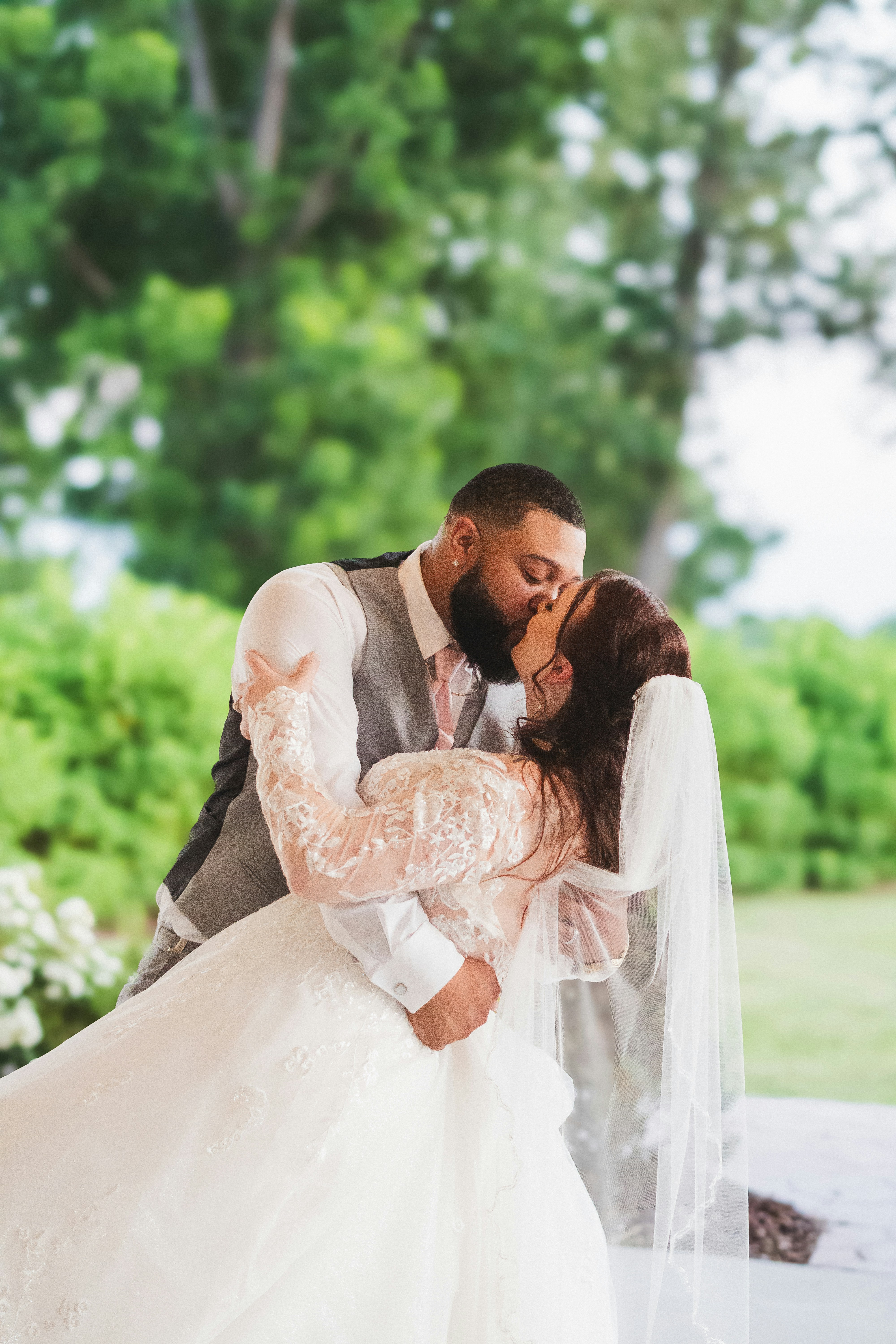 Wedding couple photograph