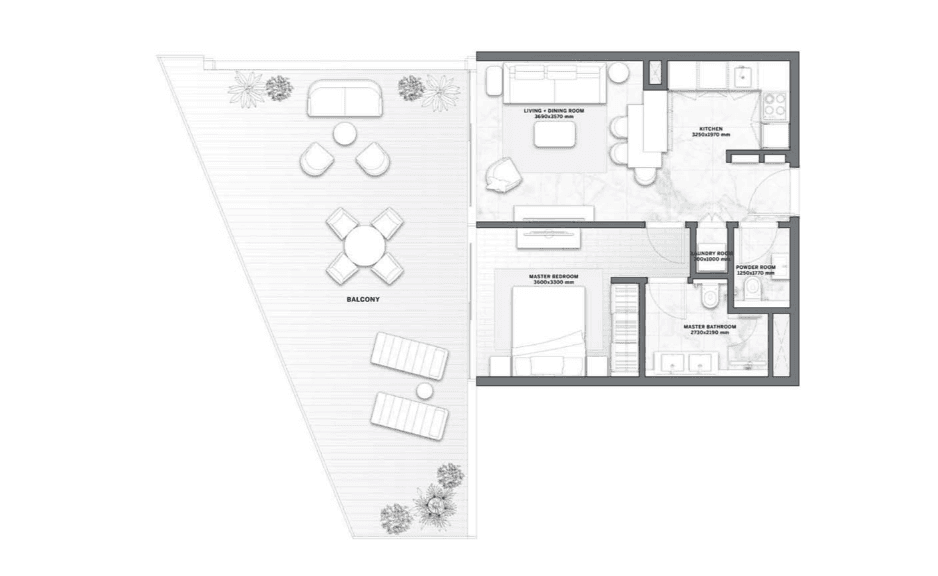 1 Bedroom Apartment
