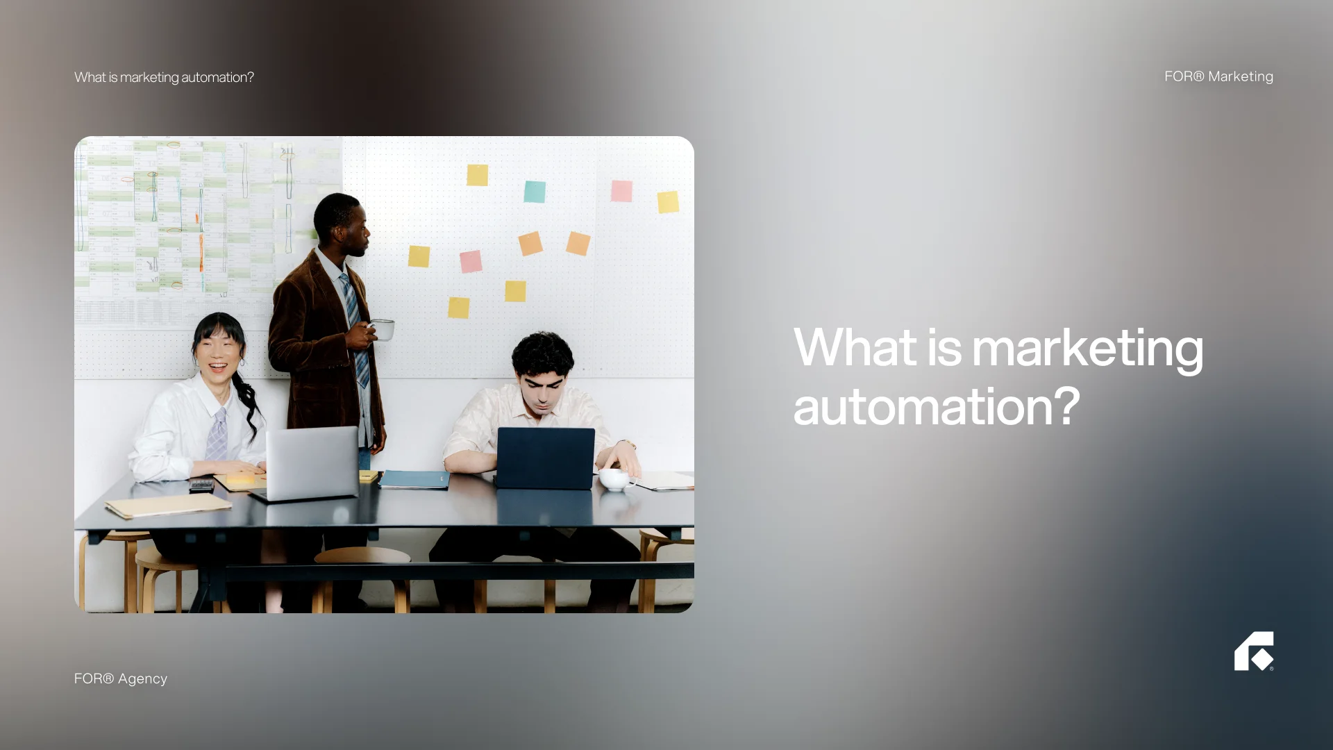 What is marketing automation?