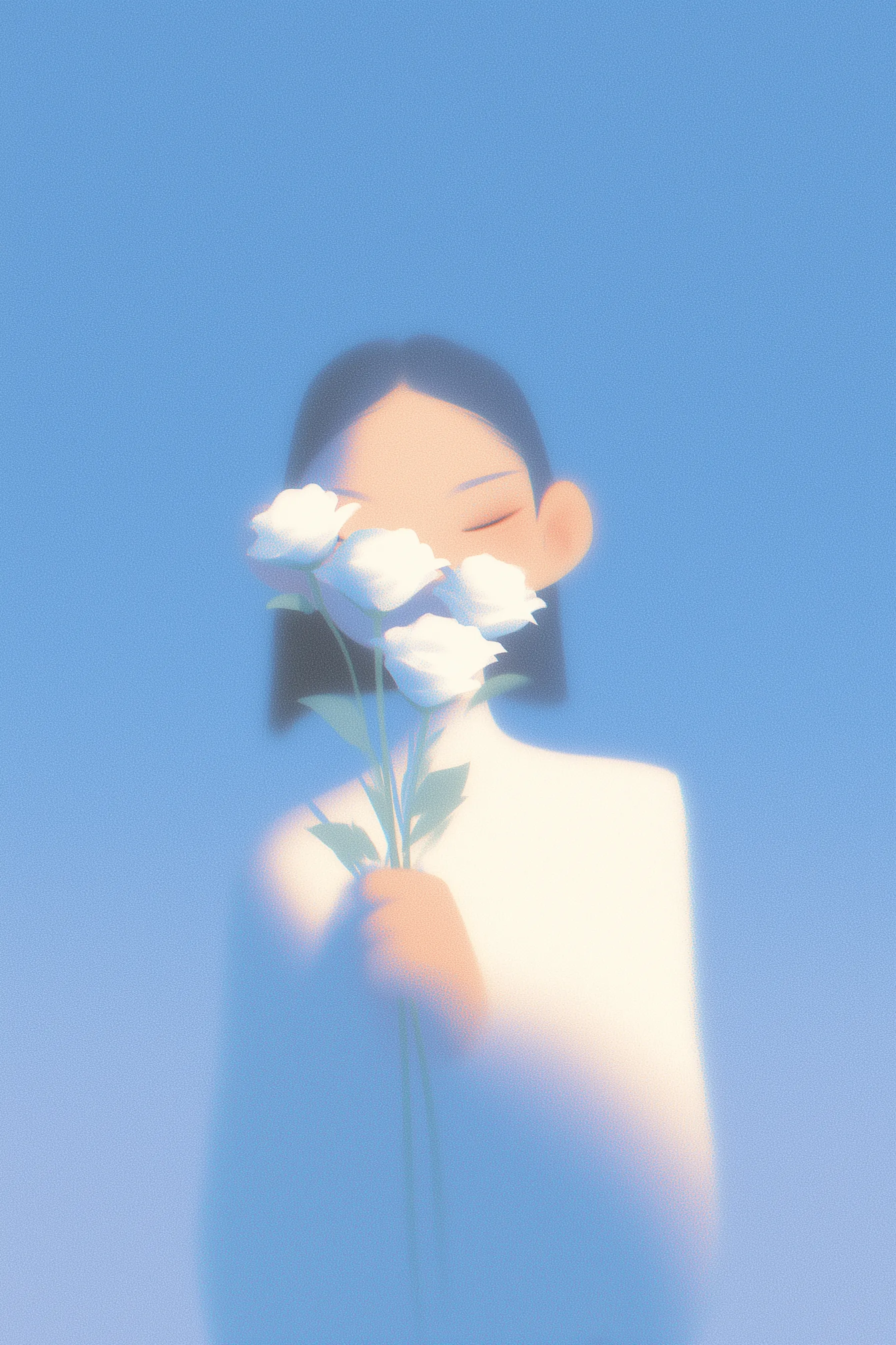 Album cover with a man