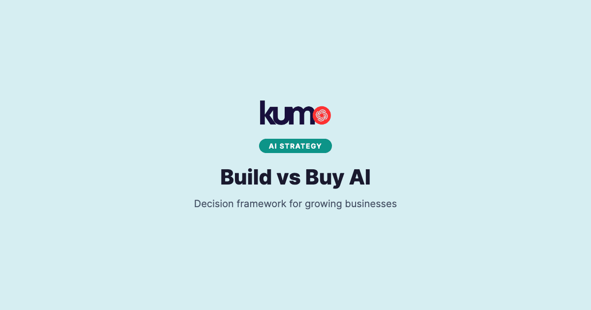 Build vs Buy AI