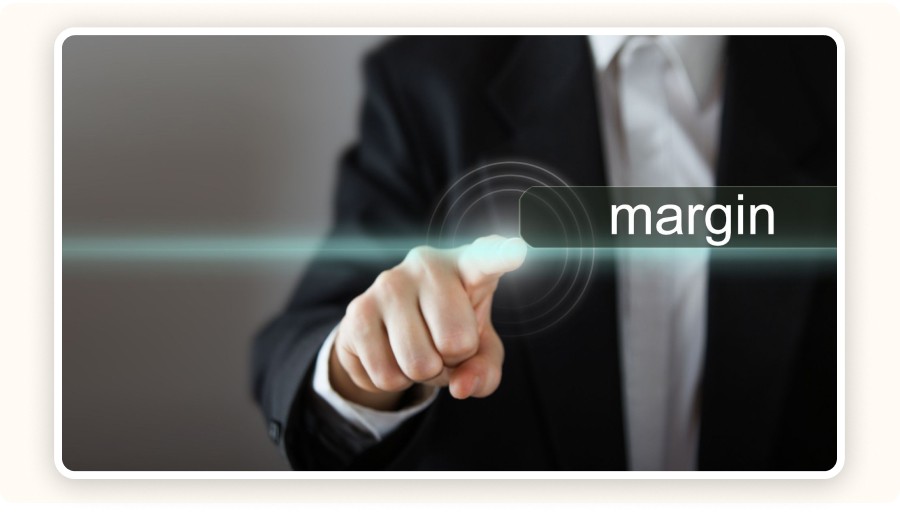 The word “margin”