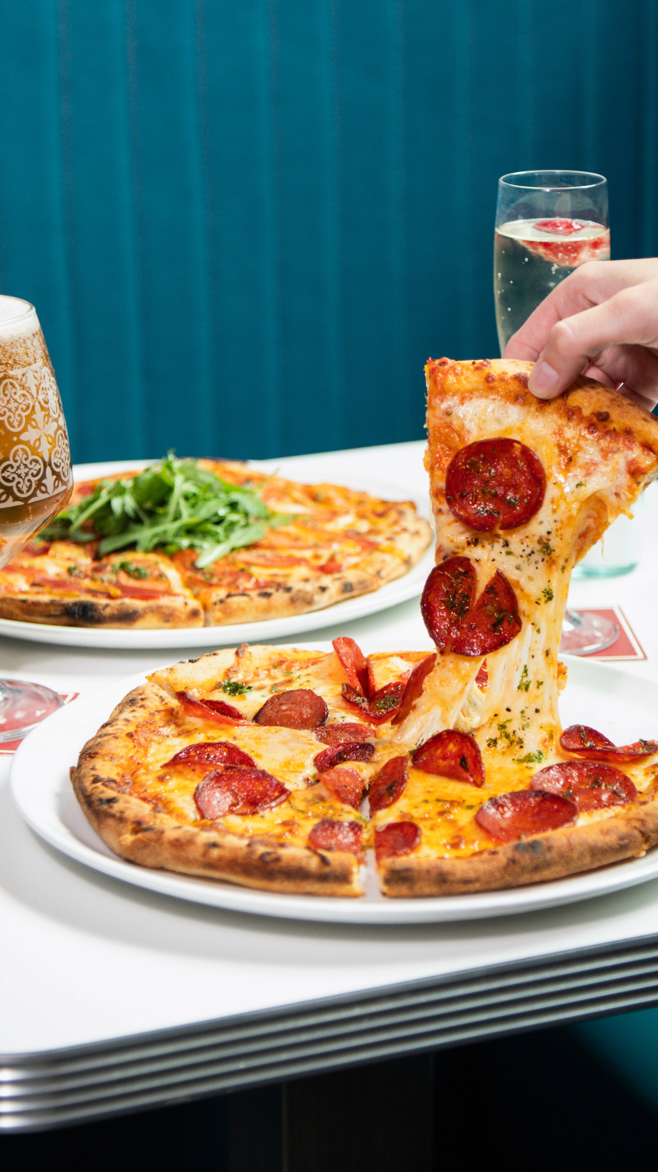 Pizza at Beverley Hills