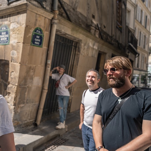 马莱区的中世纪房屋