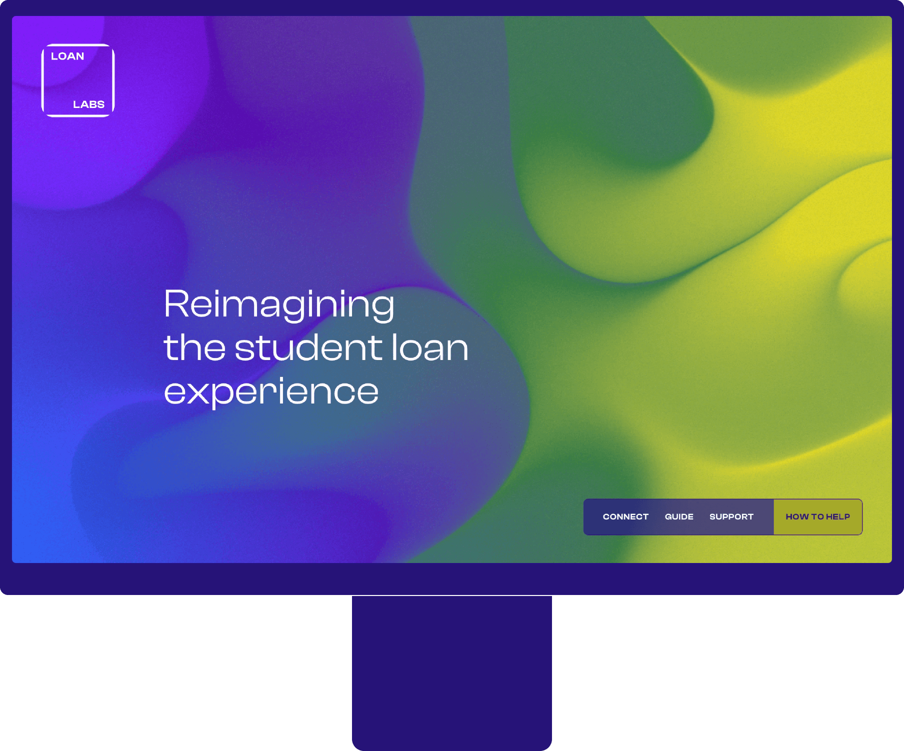 Loan Labs website home screen