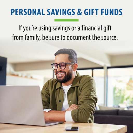 Personal Savings & Gift Funds