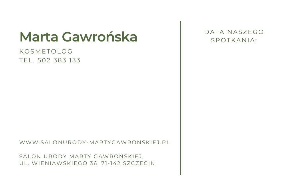 Salon urody Marty Gawrońskiej