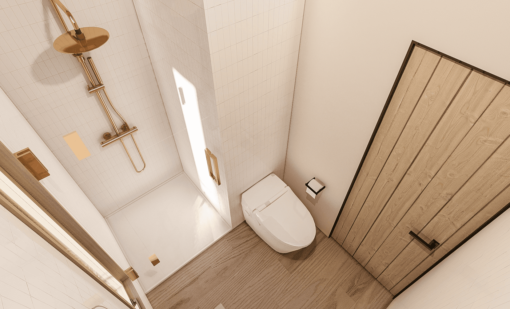 Alpine Haus 9m/30ft tiny house bathroom