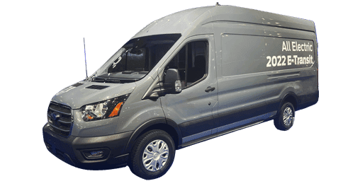 2023 Ford E-Transit stock photo