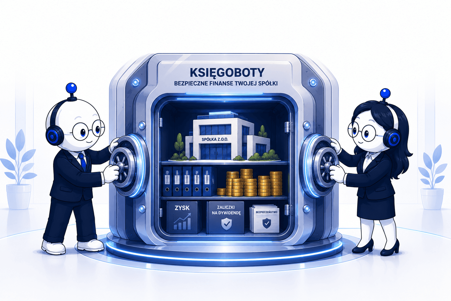 Księgoboty wspierające bezpieczną wypłatę zaliczki na poczet dywidendy.