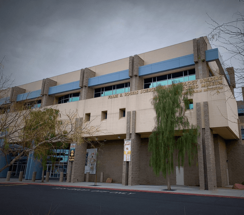 Exterior view of the National Atomic Museum Las Vegas