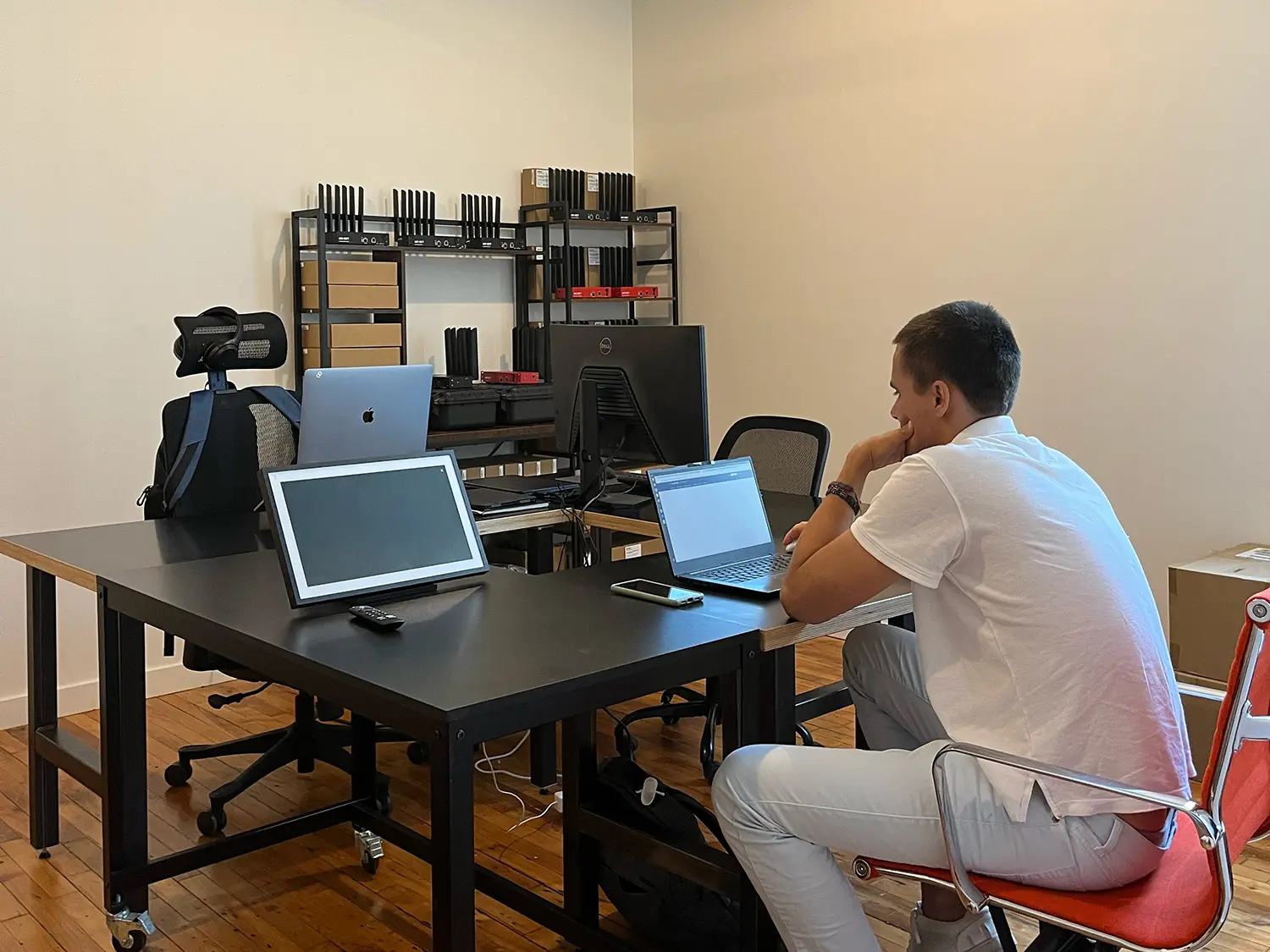 MRNET Team at the office