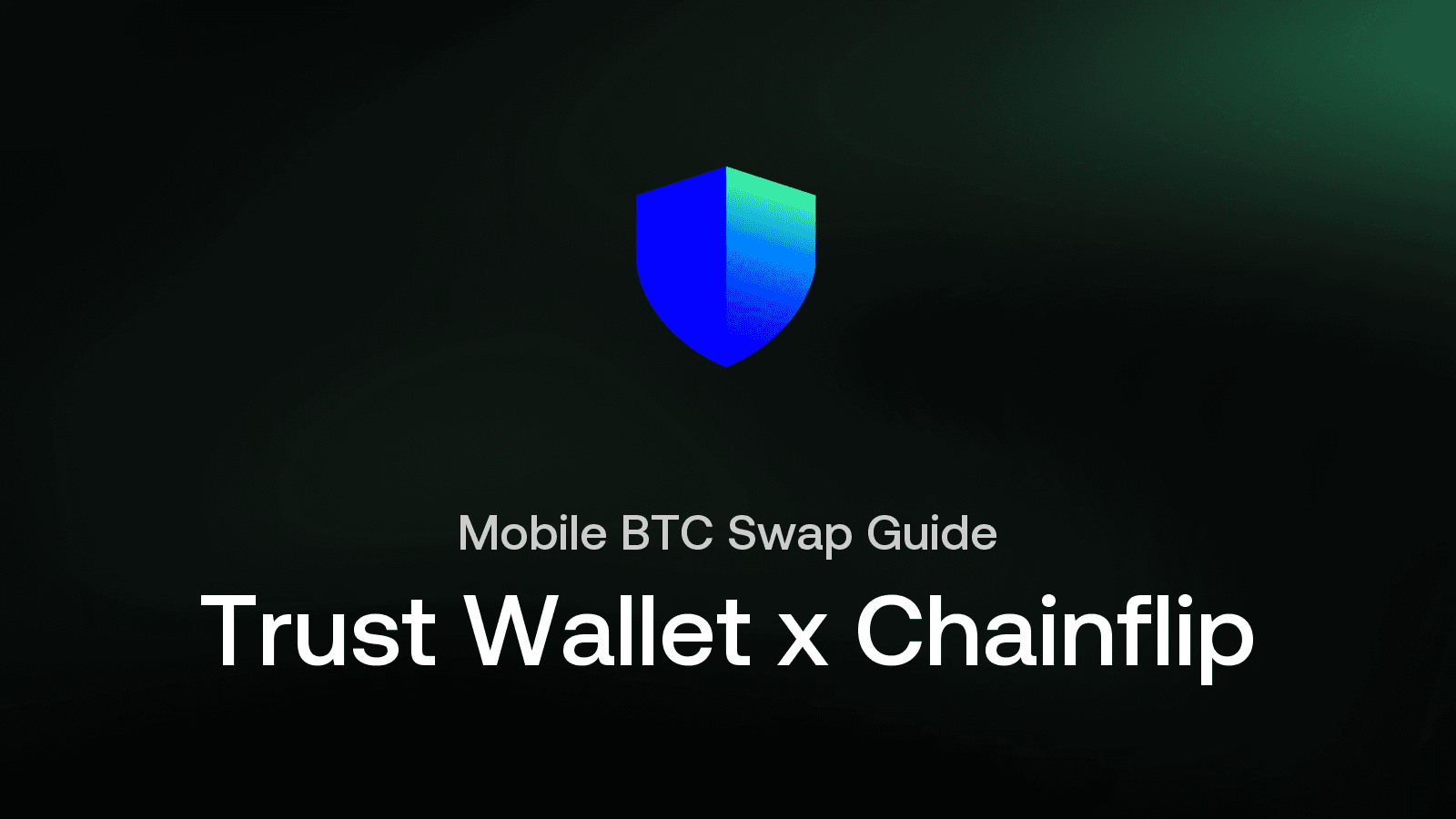 Trust Wallet and Chainflip: How to Swap Native BTC on Mobile