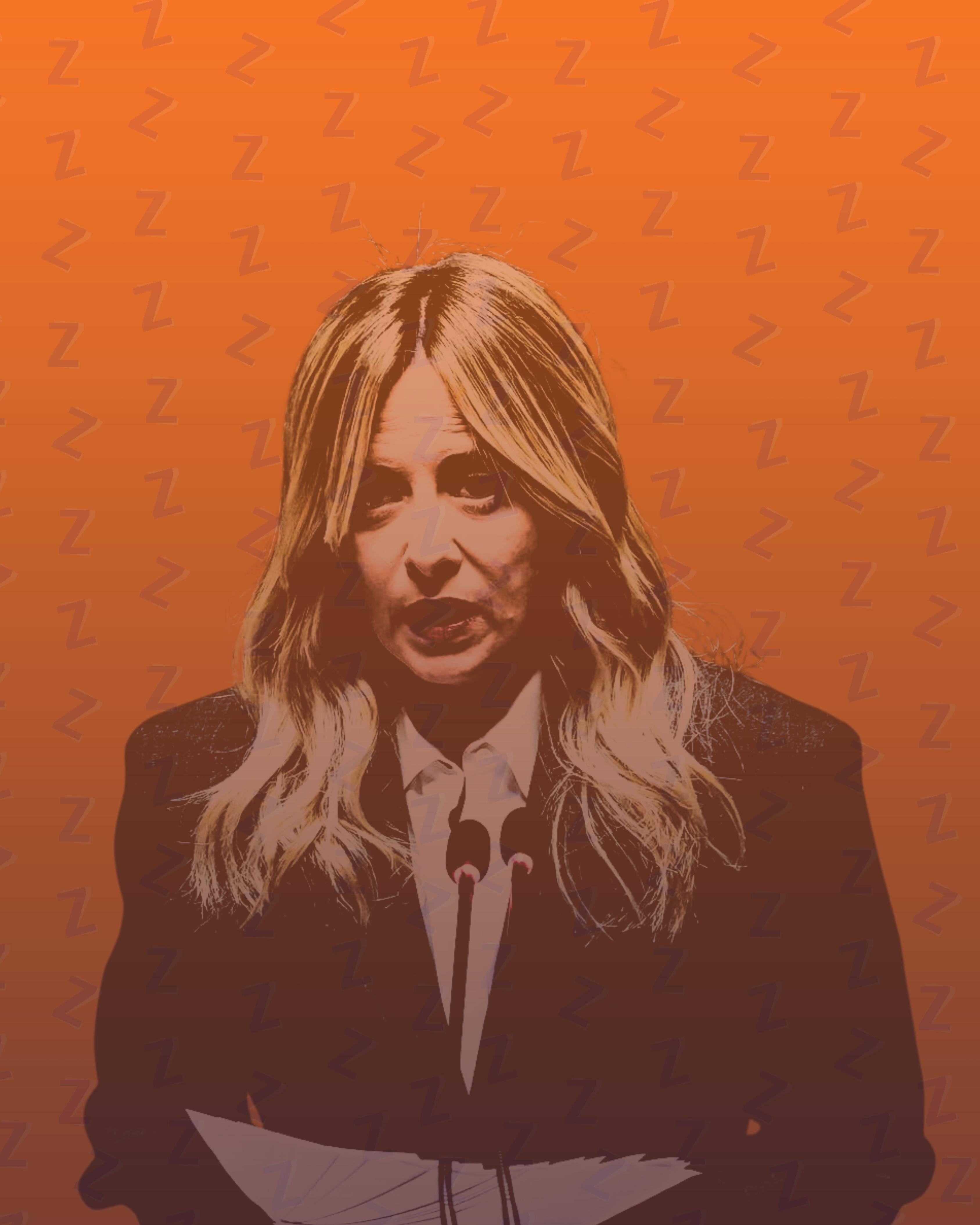 Giorgia Meloni al Senato