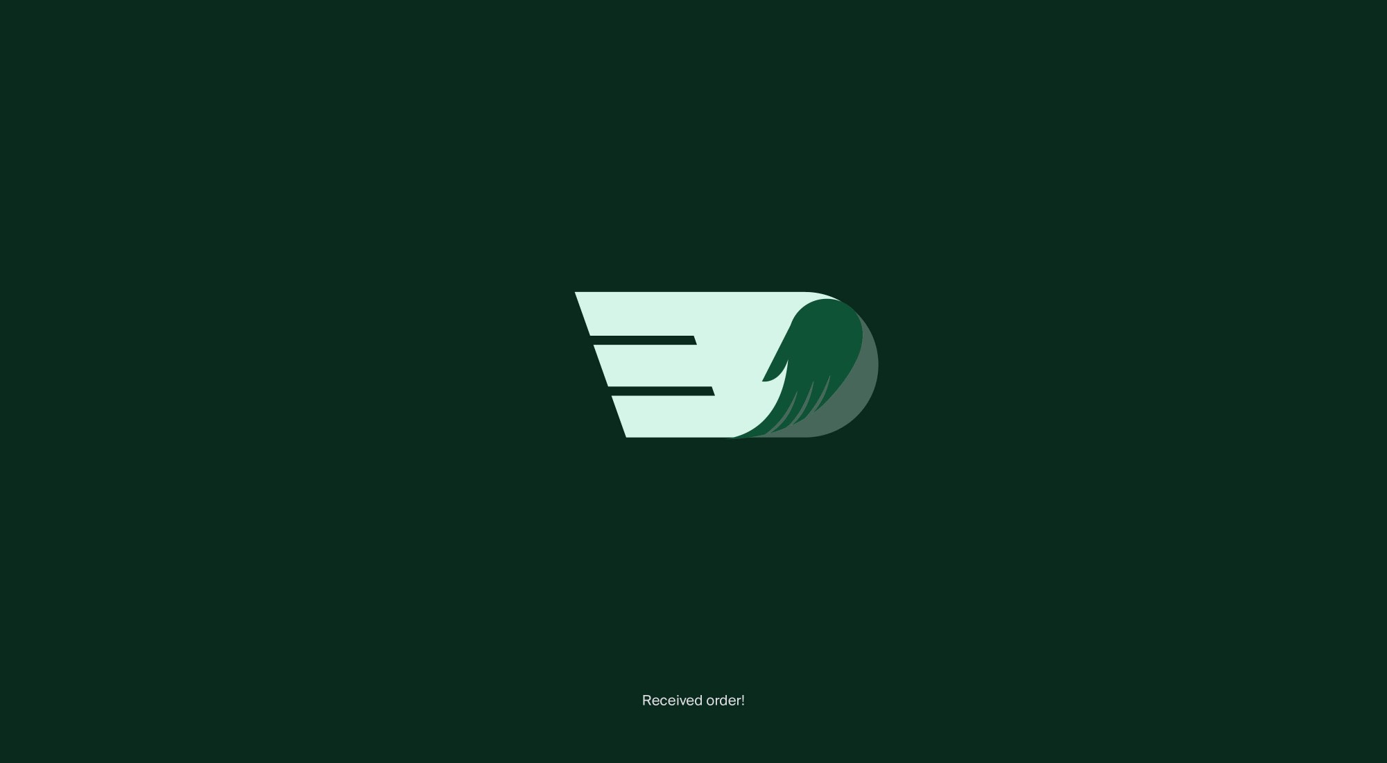 delivery logo concept, zyda delivery product