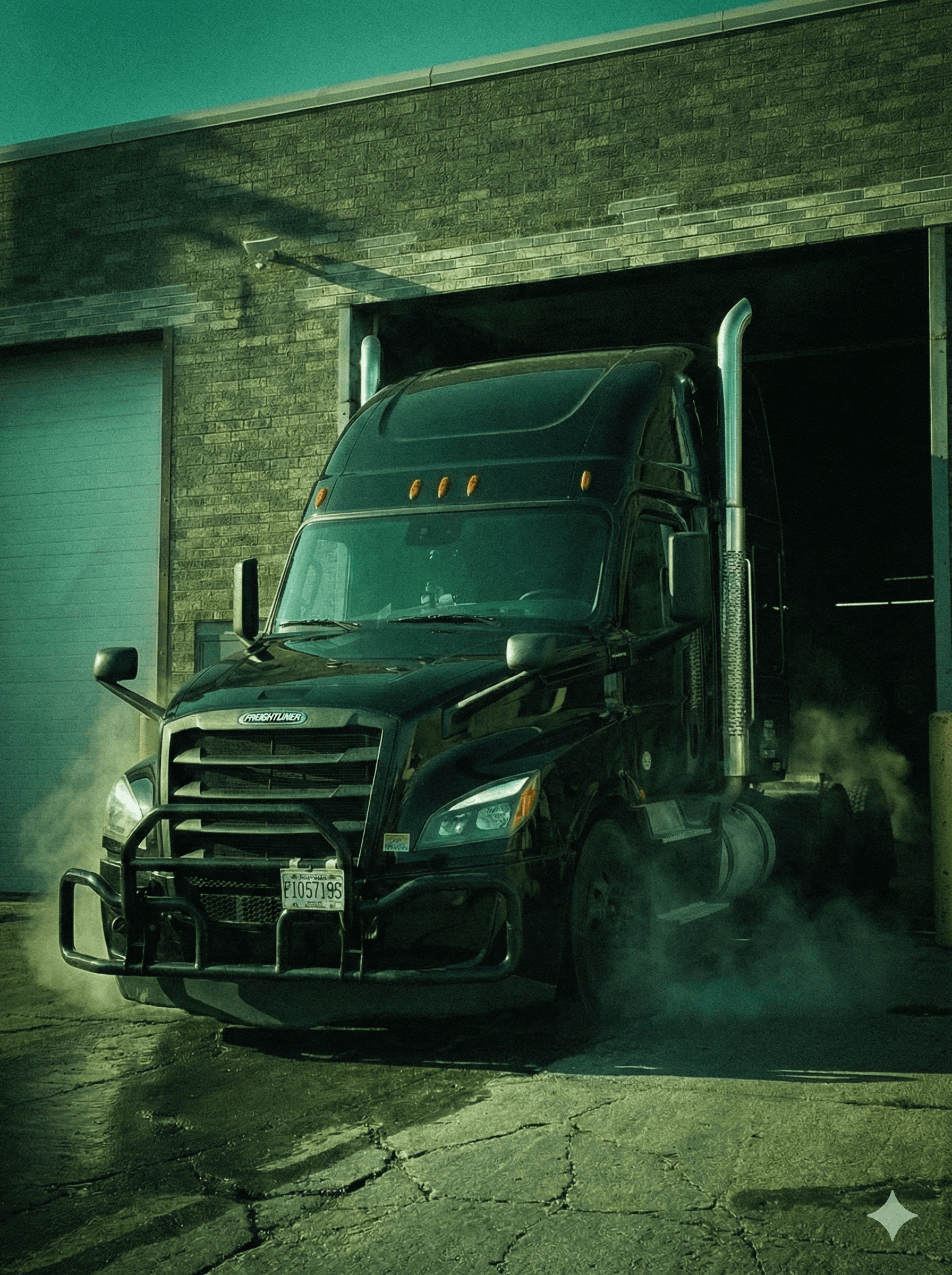 Image of a car inside an Auto Repair Shop