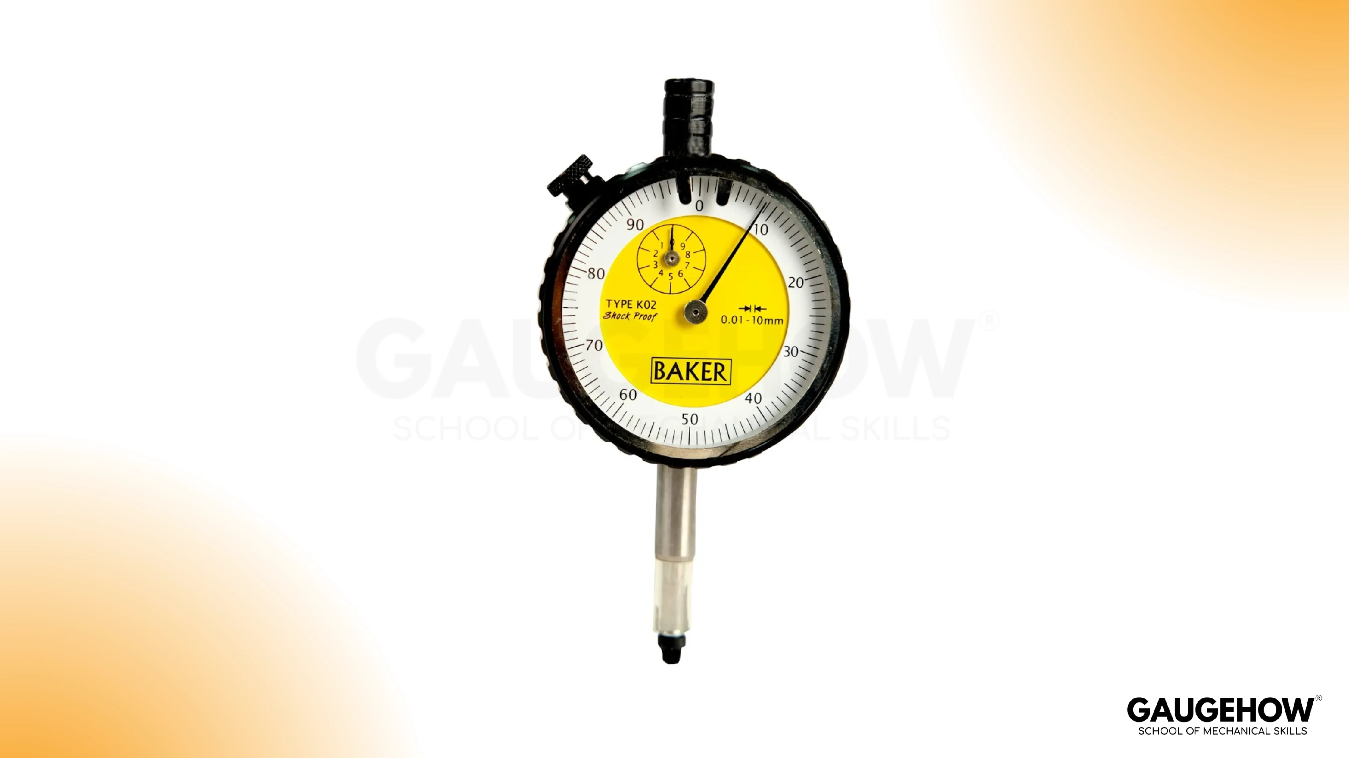 Dial gauge for runout and variation checking