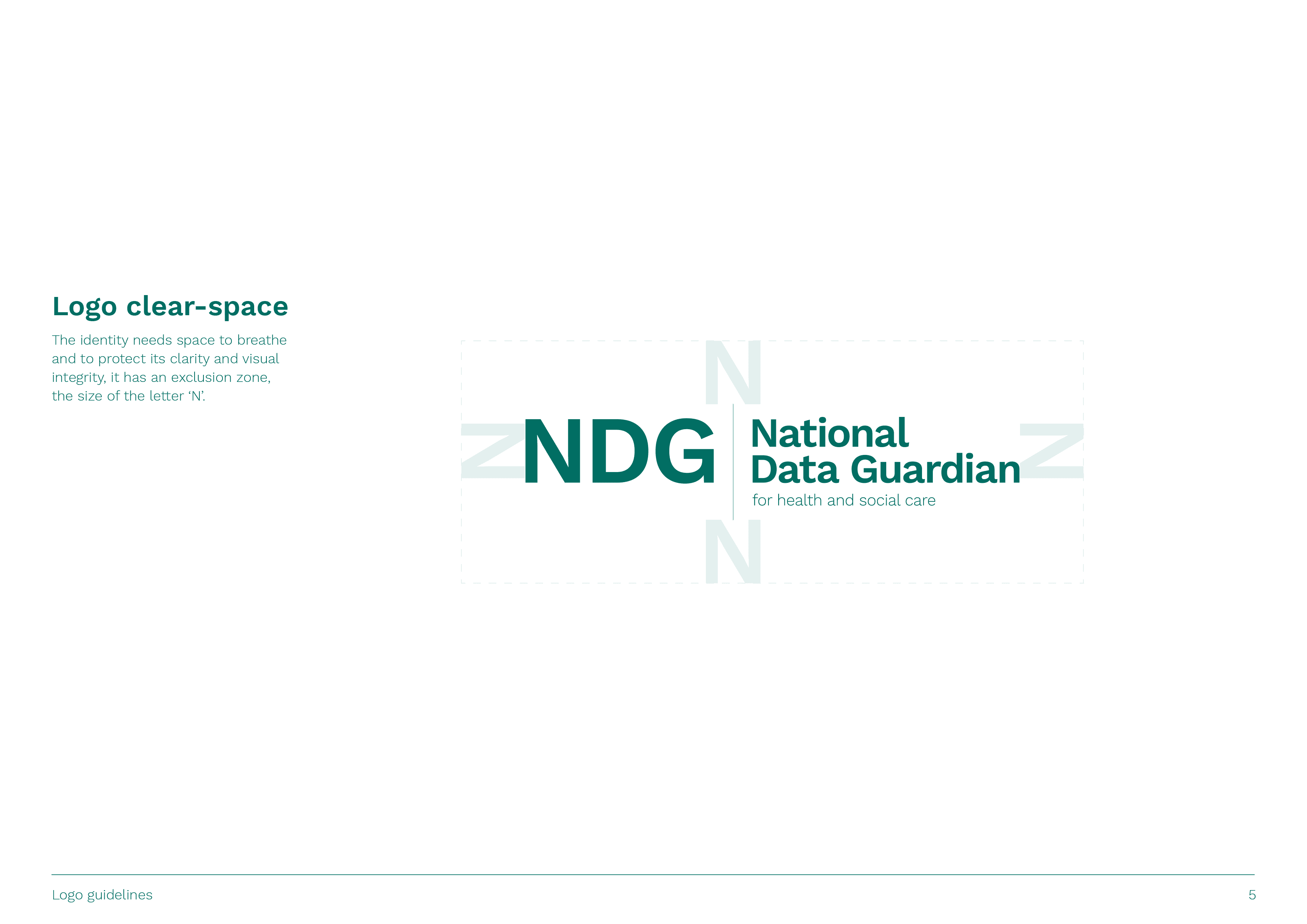 National Data Guardian Brand Identity Guidelines
