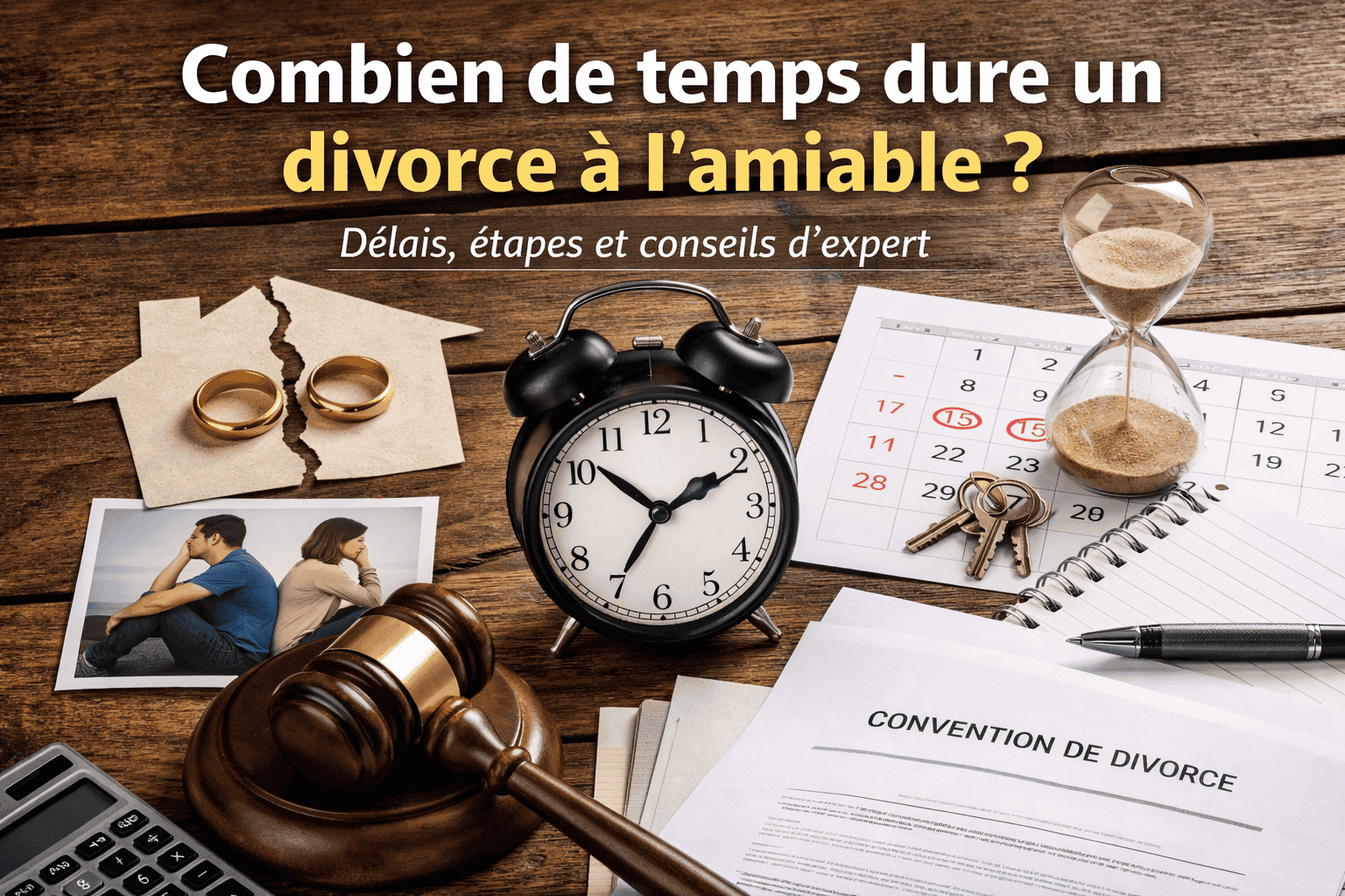 Durée divorce amiable