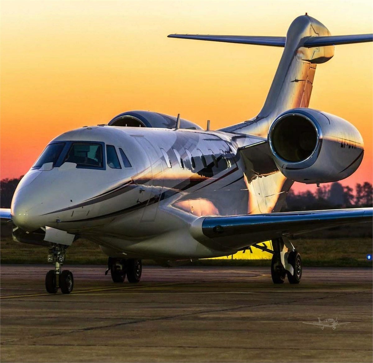 The Cessna Citation X is a midsize business jet manufactured by Cessna Aircraft Company, now part of Textron Aviation. It is one of the fastest civilian aircraft in the world, with a maximum speed of Mach 0.935, or approximately 700 mph. The aircraft has a range of up to 3,460 nautical miles and can carry up to 12 passengers.     The Citation X features a spacious cabin with a length of 23.9 feet, a width of 5.5 feet, and a height of 5.7 feet. The cabin can be configured with a variety of seating arrangements, including club seating, forward-facing seats, and a divan.   The aircraft also features a full galley, a private lavatory, and ample storage space.     The Citation X is powered by two Rolls-Royce AE 3007C1 turbofan engines, each producing 7,034 pounds of thrust.      The aircraft is equipped with an all-glass cockpit, featuring four large color displays, and is certified for single-pilot operation. The Citation X also includes advanced avionics, including a dual Flight Management System, Traffic Collision Avoidance System, and Weather Radar.     In 2010, Cessna introduced an upgraded version of the Citation X, known as the Citation X+ (pronounced "ten plus"). The Citation X+ features a redesigned wing and new engines, allowing for increased speed and range. The Citation X+ has a maximum speed of Mach 0.935, a range of up to 3,460 nautical miles, and can carry up to 12 passengers.      The aircraft also features a redesigned interior, with a new cabin management system and a variety of seating options.