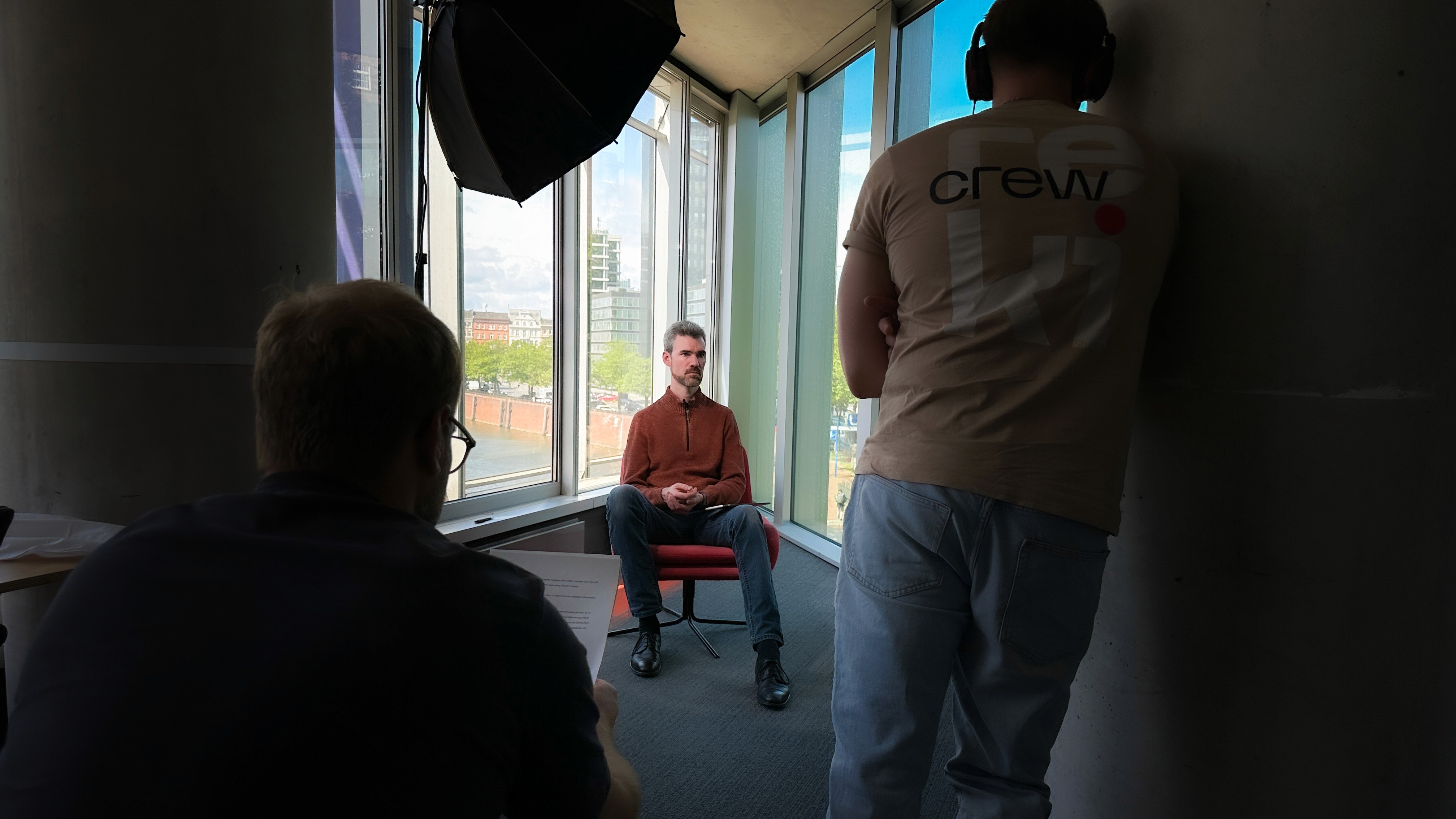 Wide-Interview-setup