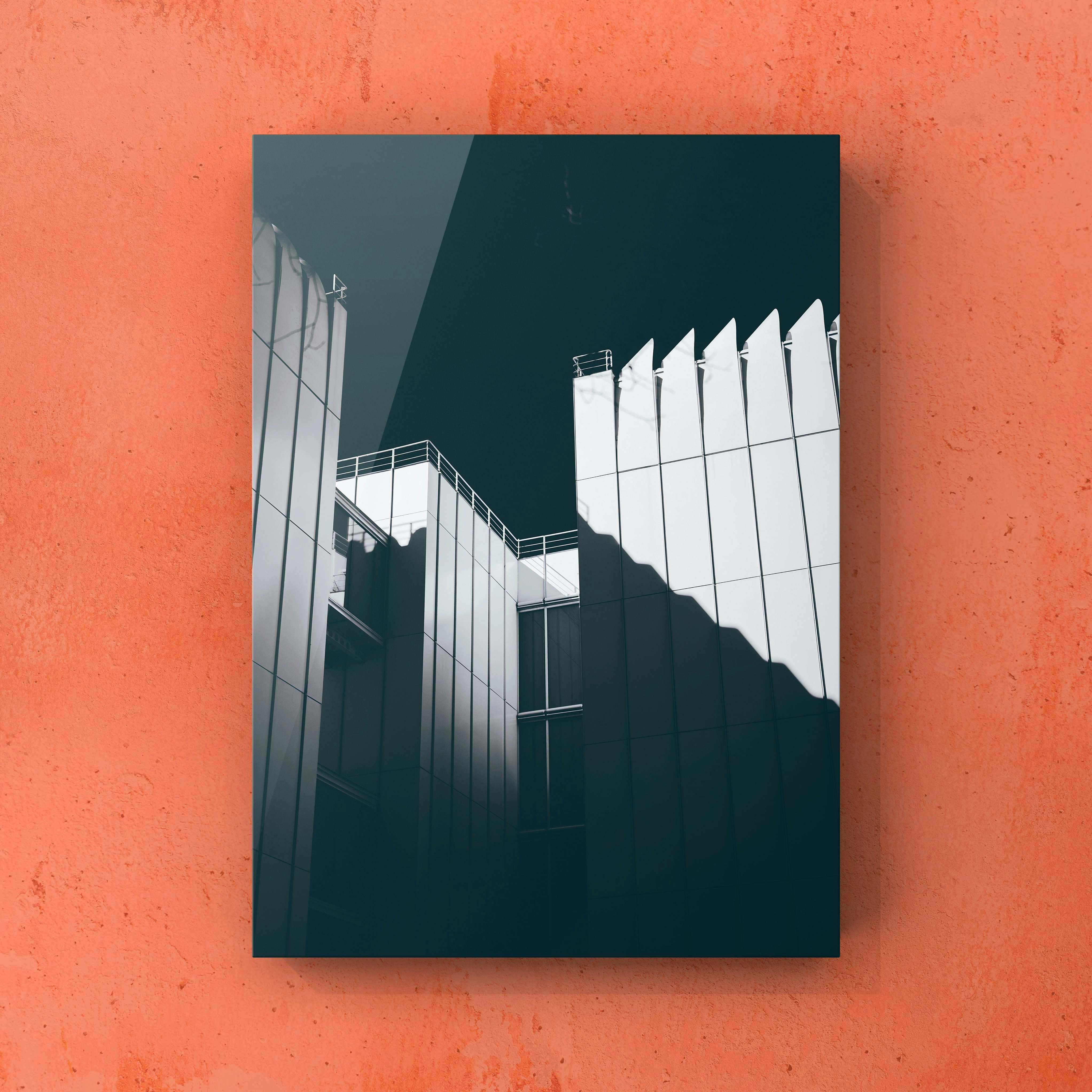 black and white painting