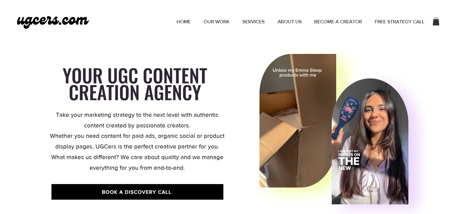 UGCers creator-led UGC production for paid ads.