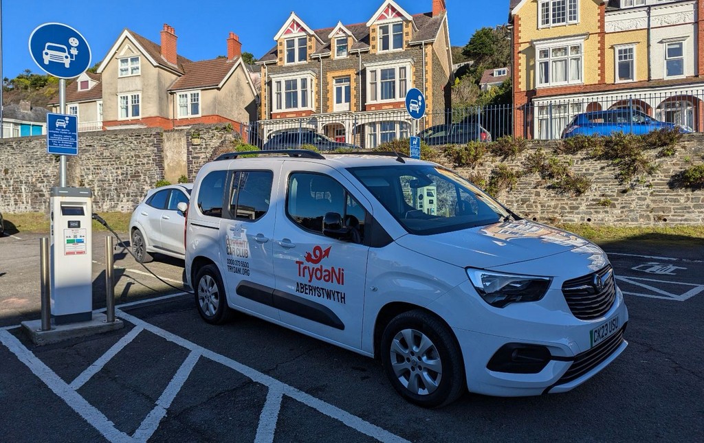 Vauxhall with chargepoint