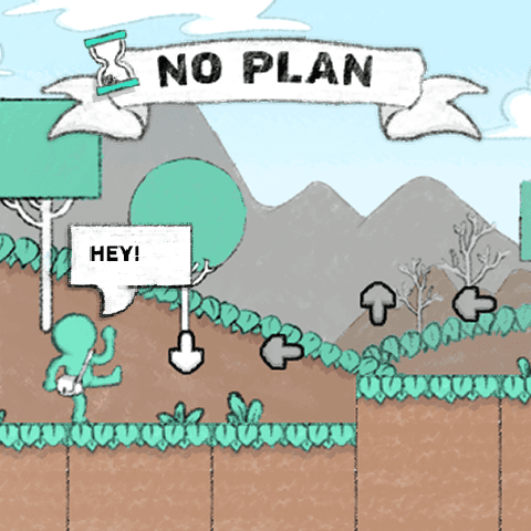 No Plan Game Cover - By Samuel Tomé, Designer & Game Developer