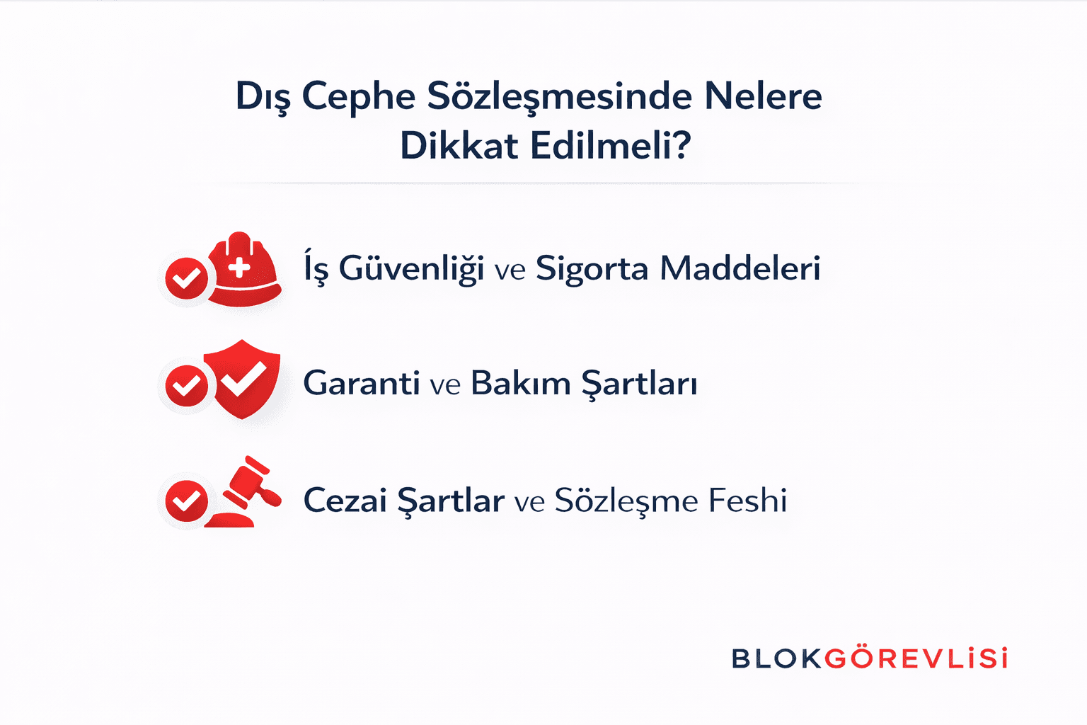 Dış Cephe Sözleşmesinde Nelere Dikkat Edilmeli?