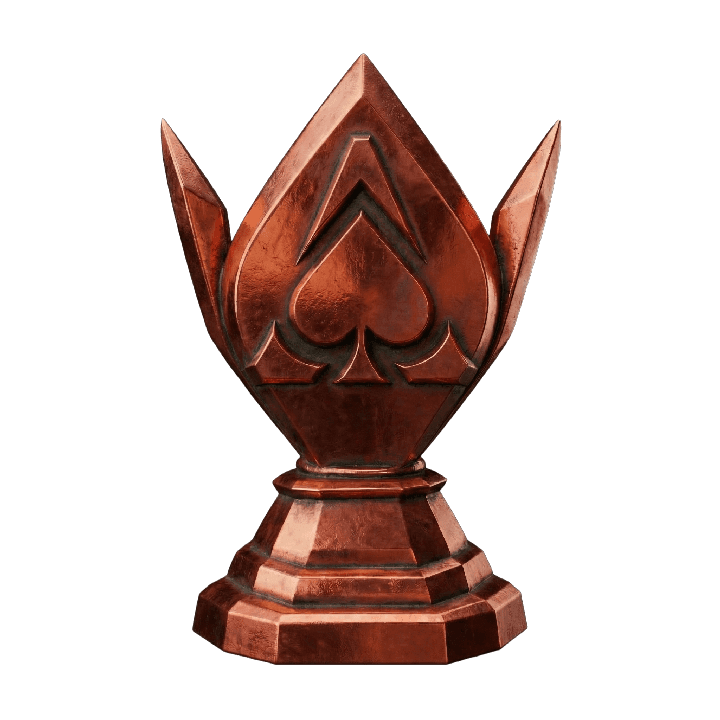AceTrader 4th Place Trophy
