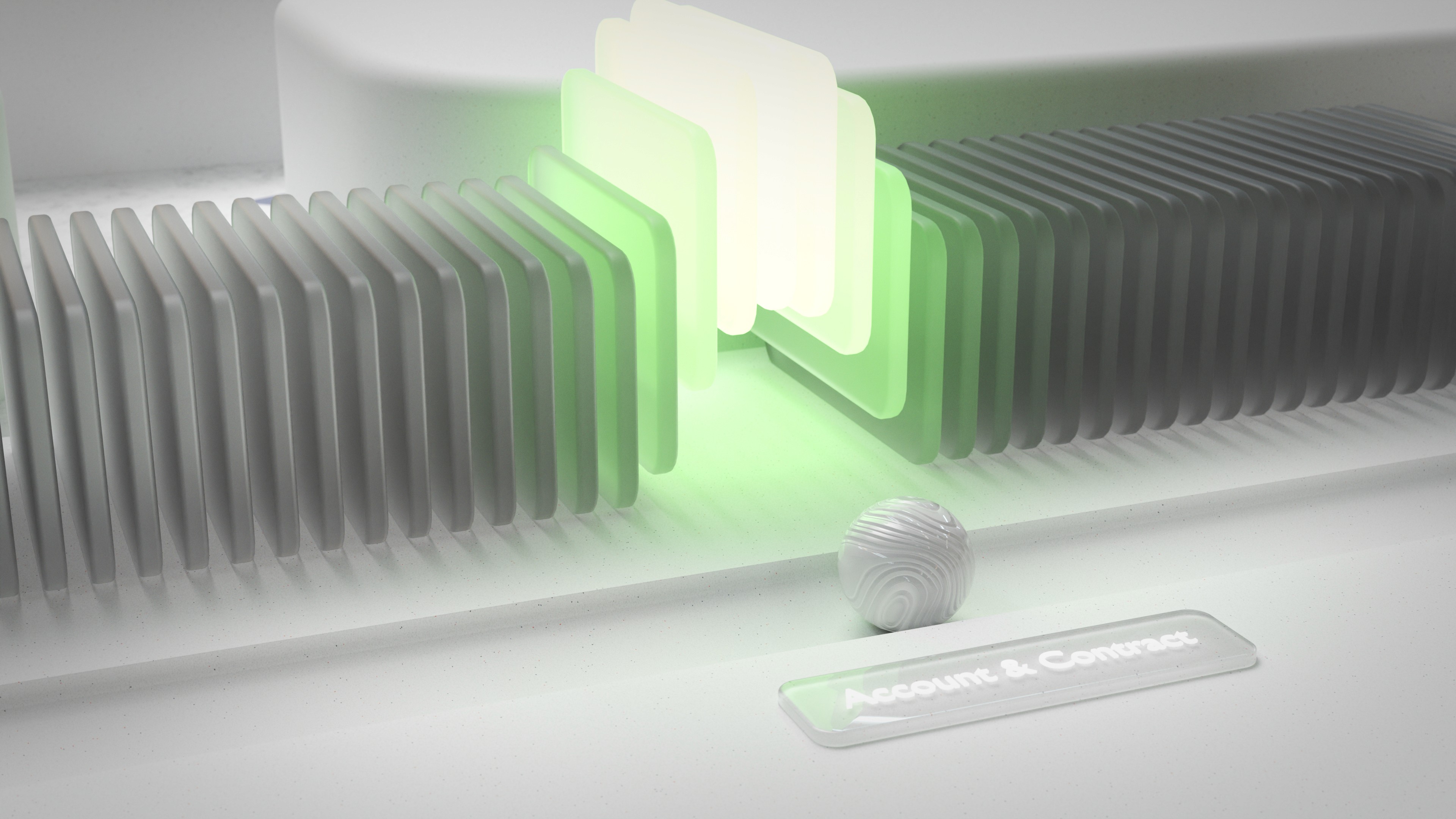 Close-up of a sleek modern electronic device with a magnetic connector and an orange logo on a metallic surface.