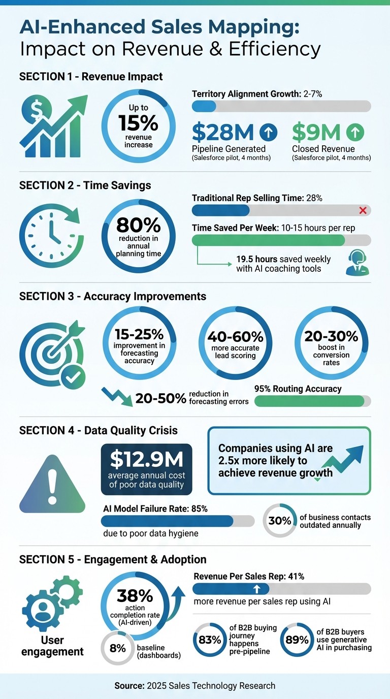 AI-Driven Sales Mapping: Key Performance Metrics and ROI Statistics