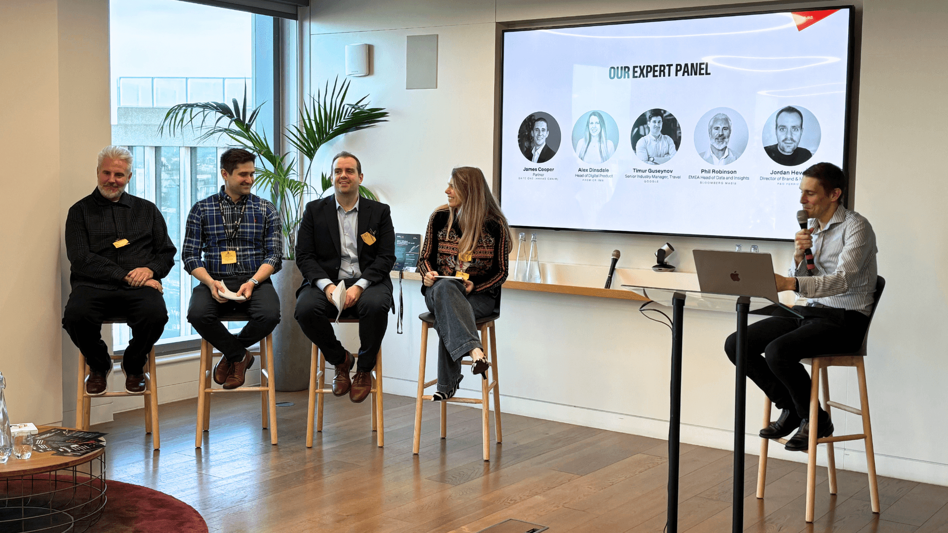 Panel disucssion at Adapt or Disappear travel event