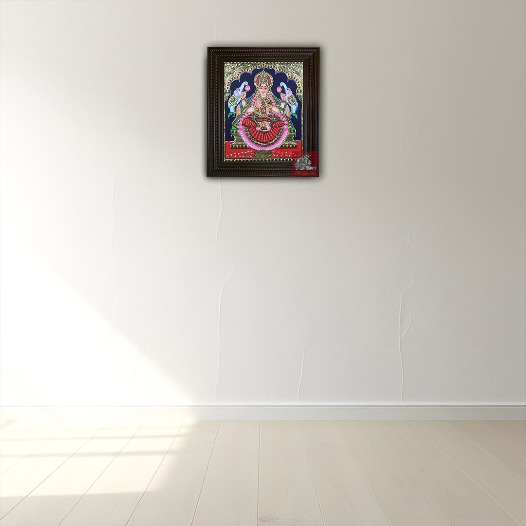 Tanjore Paintings of Gaja Lakshmi 