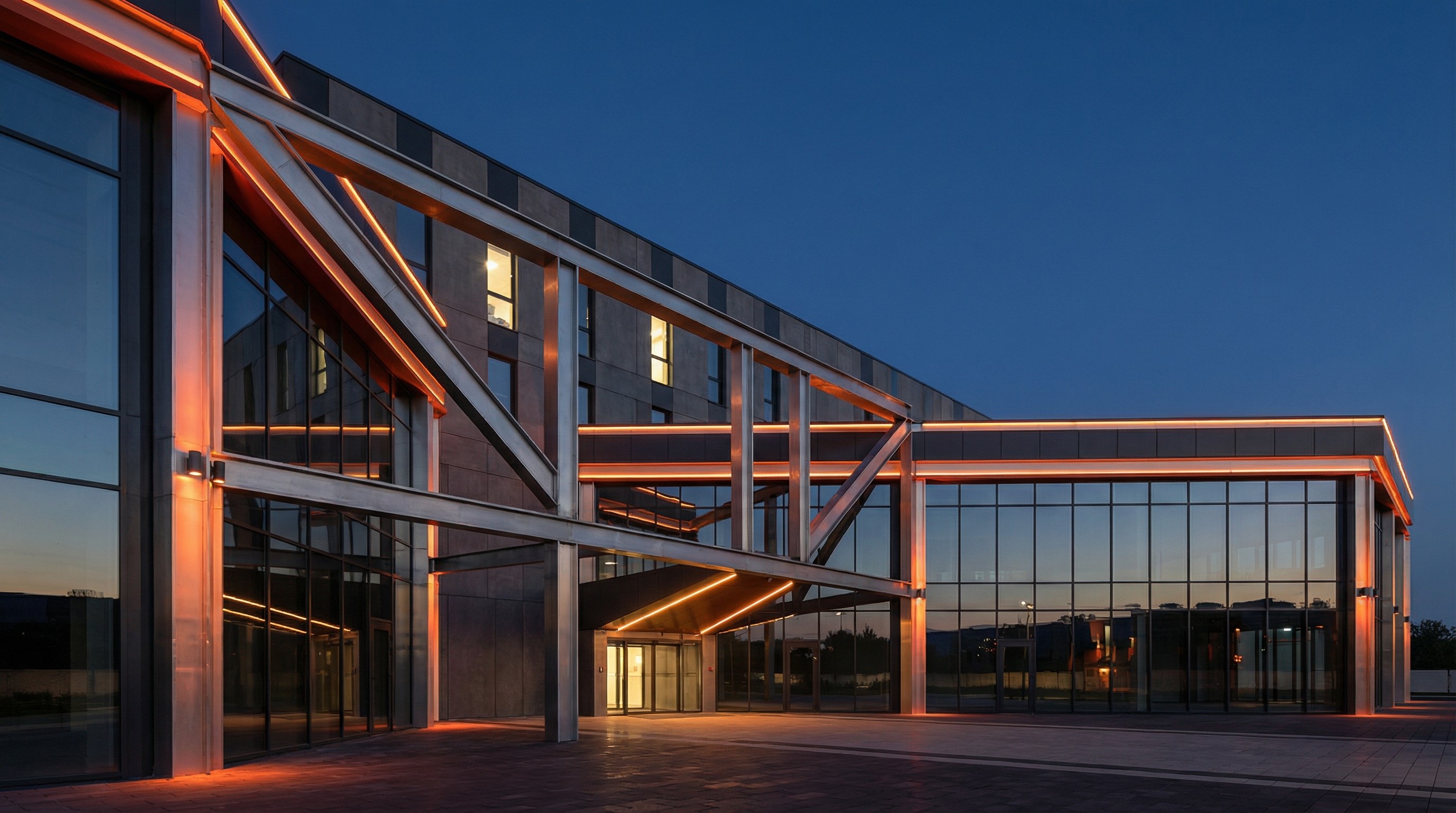 Black and white portrait of a smiling person with curly hair